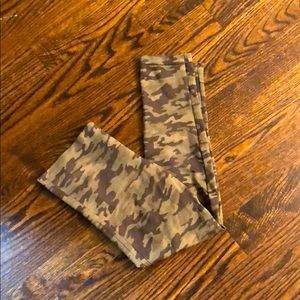Spanx crop camo leggings